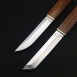 Wooden 2 IN 1 Kitchen Knife Set Stainless Steel Blade